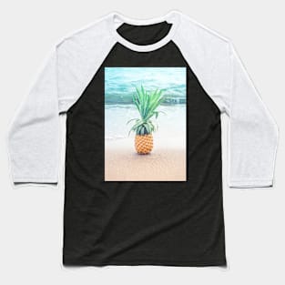Happy Pineapple Baseball T-Shirt